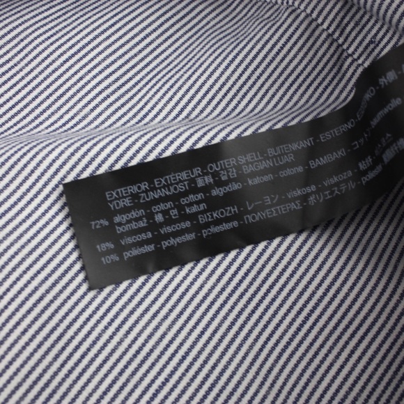 •SOLD• Zara Denim Nautical Baker Boy Cap S-M - Picture 6 of 6